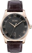 Hugo Boss 99999 Miesten kello 1513740 Musta/Nahka Ø41 mm