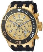 Invicta Subaqua Miesten kello 24252 Kullattu/Kumi Ø52 mm