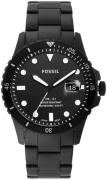 Fossil 99999 Miesten kello FS5659 Musta/Teräs Ø42 mm