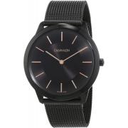 Calvin Klein Miesten kello K3M21421 Musta/Teräs Ø40 mm