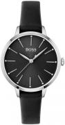 Hugo Boss Naisten kello 1502609 Symphony Musta/Nahka Ø38 mm