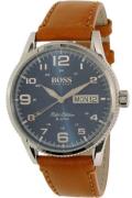 Hugo Boss Miesten kello 1513331 Pilot Vintage Sininen/Nahka Ø44 mm