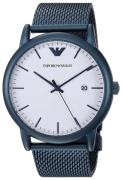 Emporio Armani Miesten kello AR11025 Dress Valkoinen/Teräs Ø46 mm