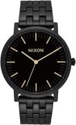 Nixon Miesten kello A10571031-00 Musta/Teräs Ø40 mm