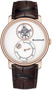 Blancpain Miesten kello 66260-3633-55B Villeret Valkoinen/Nahka Ø42