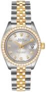 Rolex Naisten kello 279383RBR-0007 Lady-Datejust 28 Hopea/18K