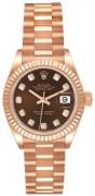 Rolex Naisten kello 279175-0016 Lady-Datejust 28 Ruskea/18K