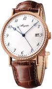 Breguet Miesten kello 5178BR-29-9V6 D000 Classique Valkoinen/Nahka