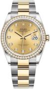 Rolex Naisten kello 126283RBR-0004 Datejust 36 Kullattu/18K