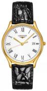 Longines Miesten kello L4.859.2.11.2 Grande Classique Valkoinen/Nahka