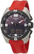 Tissot Miesten kello T091.420.47.057.03 T-Touch Musta/Kumi Ø45 mm