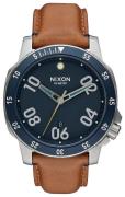 Nixon Miesten kello A5082186-00 Sininen/Nahka Ø44 mm