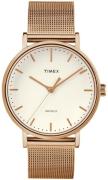 Timex Naisten kello TW2R26400 Weekender Kerma/Punakultasävyinen Ø37