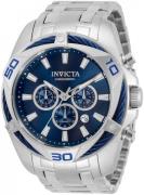 Invicta Miesten kello 32373 Bolt Sininen/Teräs Ø50 mm