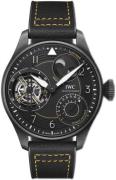 IWC Miesten kello IW590501 Big Pilot Musta/Kumi Ø46.2 mm