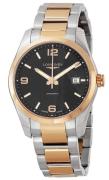 Longines Miesten kello L2.785.5.56.7 Conquest Musta/18K punakultaa