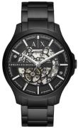 Armani Exchange Miesten kello AX2418 Hampton Musta/Teräs Ø46 mm