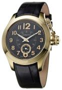 Hamilton Miesten kello H77331733 Khaki Navy Frogman Musta/Nahka Ø37