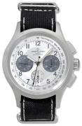 Hamilton Miesten kello H76516453 Khaki Aviation Hopea/Tekstiili Ø44