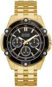 Guess Miesten kello GW0210G1 Multifunction Musta/Kullansävytetty