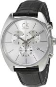 Calvin Klein Miesten kello K2F27120 Exchange Hopea/Nahka Ø45 mm