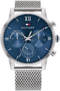 Tommy Hilfiger Miesten kello 1791881 Sullivan Sininen/Teräs Ø44 mm