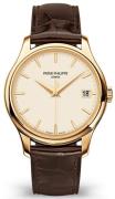 Patek Philippe 5227J/001 Calatrava Samppanja/Nahka Ø39 mm