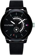 Tommy Hilfiger Miesten kello 1791479 Musta/Nahka Ø44 mm