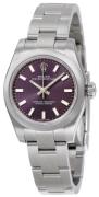 Rolex Naisten kello 176200-0016 Oyster Perpetual 26 Violetti/Teräs