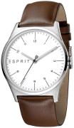 Esprit Miesten kello ES1G034L0015 Valkoinen/Nahka Ø40 mm