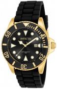 Invicta Miesten kello 90303 Pro Diver Musta/Kumi Ø44 mm