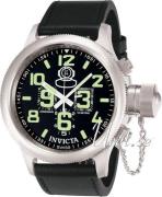 Invicta Miesten kello 7000 Russian Diver Musta/Nahka Ø51.5 mm