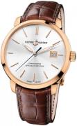 Ulysse Nardin Miesten kello 8156-111-2-90 Classico Hopea/Nahka Ø40 mm