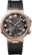 Breguet Miesten kello 5547BR-G3-5ZU Marine Harmaa/Kumi Ø40 mm