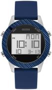 Guess Miesten kello W1037G1 LCD/Kumi Ø46 mm