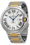 Cartier Miesten kello W69009Z3 Ballon Bleu Hopea/Teräs Ø42.1 mm