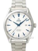 Omega Miesten kello 2502.33.00 Seamaster Aqua Terra Valkoinen/Teräs