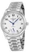 Longines Miesten kello L2.666.4.78.6 Master Hopea/Teräs Ø42 mm