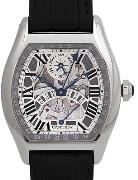 Cartier Miesten kello W1580048 Tortue Luurankokello/Nahka