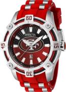 Invicta Miesten kello 42063 NFL Punainen/Teräs Ø40 mm