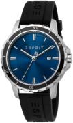 Esprit Miesten kello ES1G207P0025 Sininen/Kumi Ø42 mm