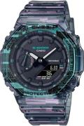 Casio Miesten kello GA-2100NN-1AER G-Shock Musta/Muovi Ø47 mm