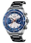 Tudor Miesten kello 70330B-0001 Heritage Chrono Blue Sininen/Teräs