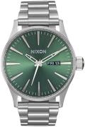 Nixon Miesten kello A3565072-00 The Sentry Vihreä/Teräs Ø42 mm