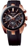 Seiko Miesten kello SSH024J1 Astron Musta/Kumi Ø42.7 mm