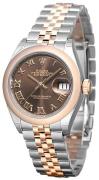 Rolex Naisten kello 279161-0009 Lady-Datejust 28 Ruskea/18K