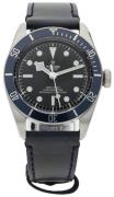 Tudor Miesten kello 79230b-0002 Black Bay Musta/Nahka Ø41 mm