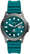 Fossil Miesten kello FS5995 Blue Harmaa/Kumi Ø42 mm