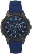 Nautica Miesten kello NAPSDG004 Multifunction Musta/Kumi Ø46 mm