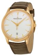 Jaeger LeCoultre Miesten kello 1282510 Master Ultra Thin Beige/Nahka